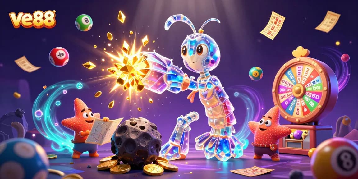 Engage with ve 88 in a vibrant, 3D gaming universe where fortunes explode like asteroids!