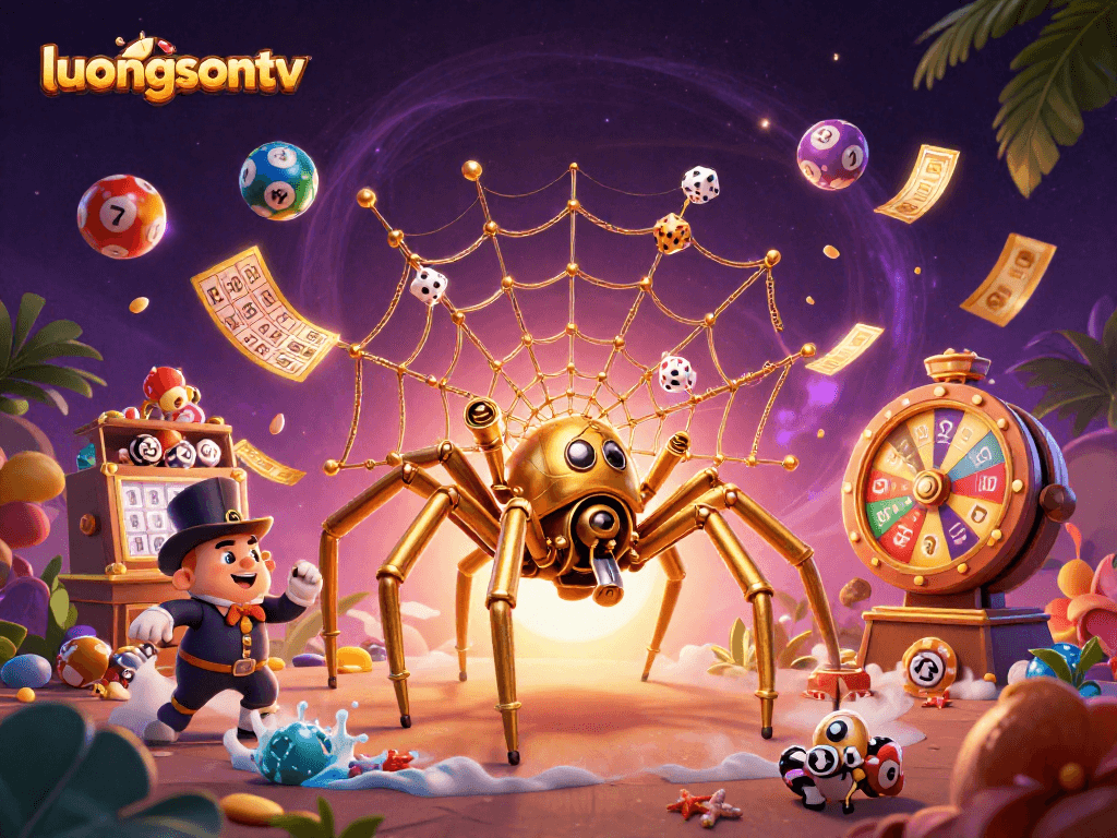 Watch luongsontv for dynamic lottery excitement with a steampunk theme!