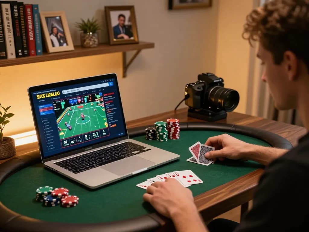 Experience winning strategies at SITUS LIGALGO through an engaging online gaming setup.