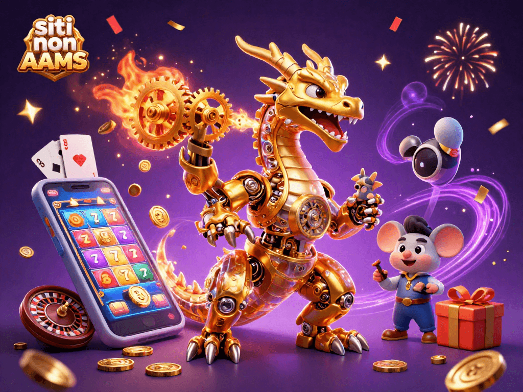 Siti non AAMS: gioca ai migliori slot con divertenti 7 e importanti vincite in un ambiente di festa.