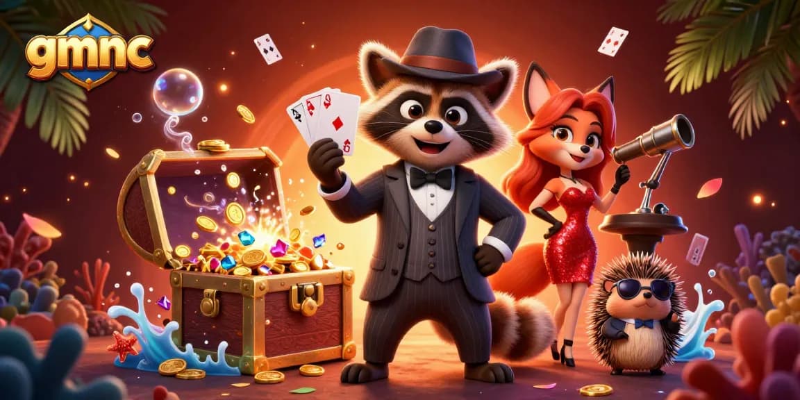 Engage with gmnc’s insights into online gaming safety and reliability through vibrant, dynamic characters.