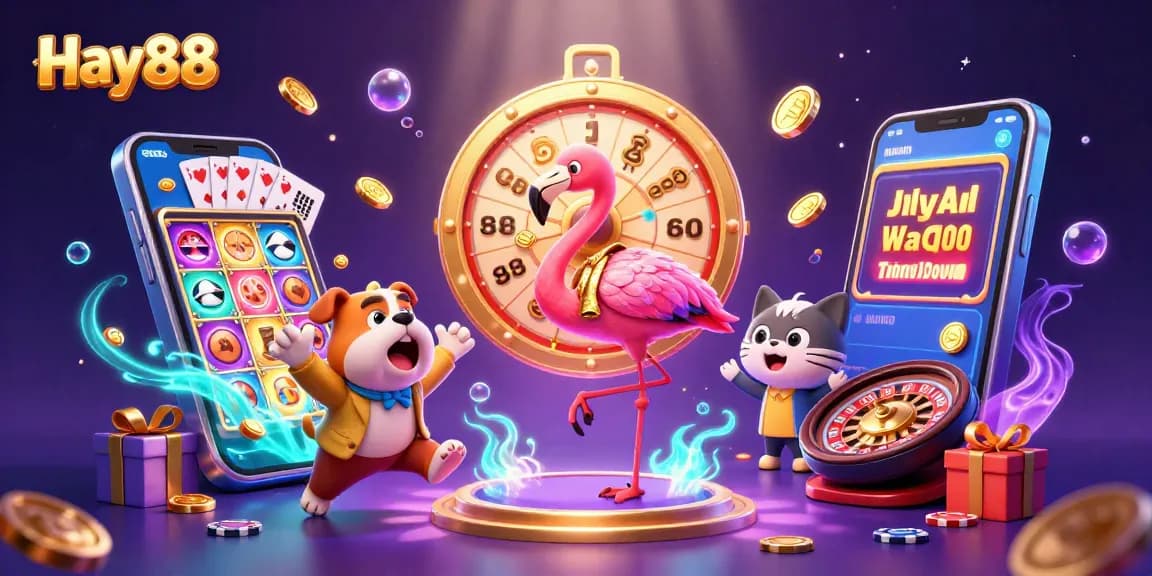Spin to win at Hay88 with colorful slot games and exciting prizes in a lively casino scene.