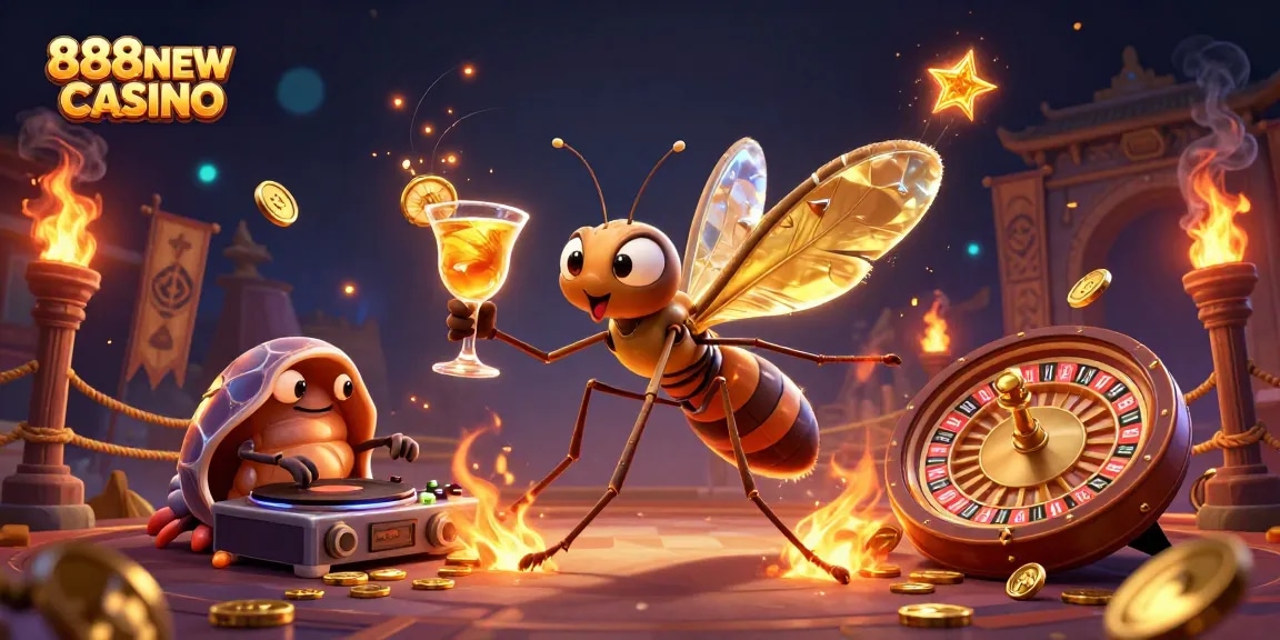 Experience exciting wins at 888NEW CASINO with thrilling games and vibrant gaming elements.
