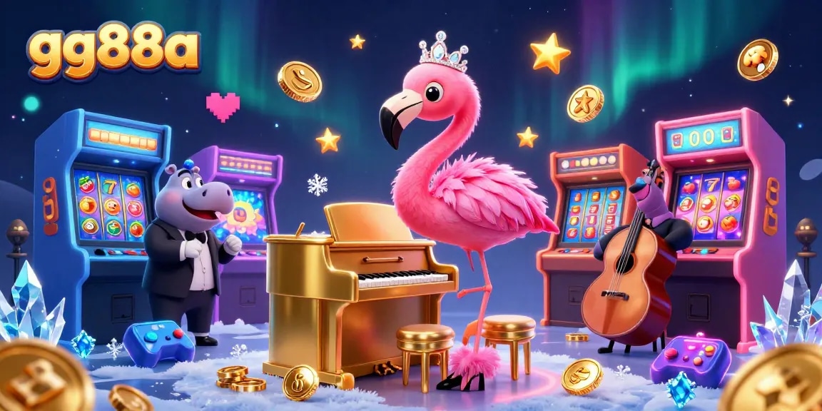 Engage in fun at GG88A, featuring vibrant characters and exciting casino elements.