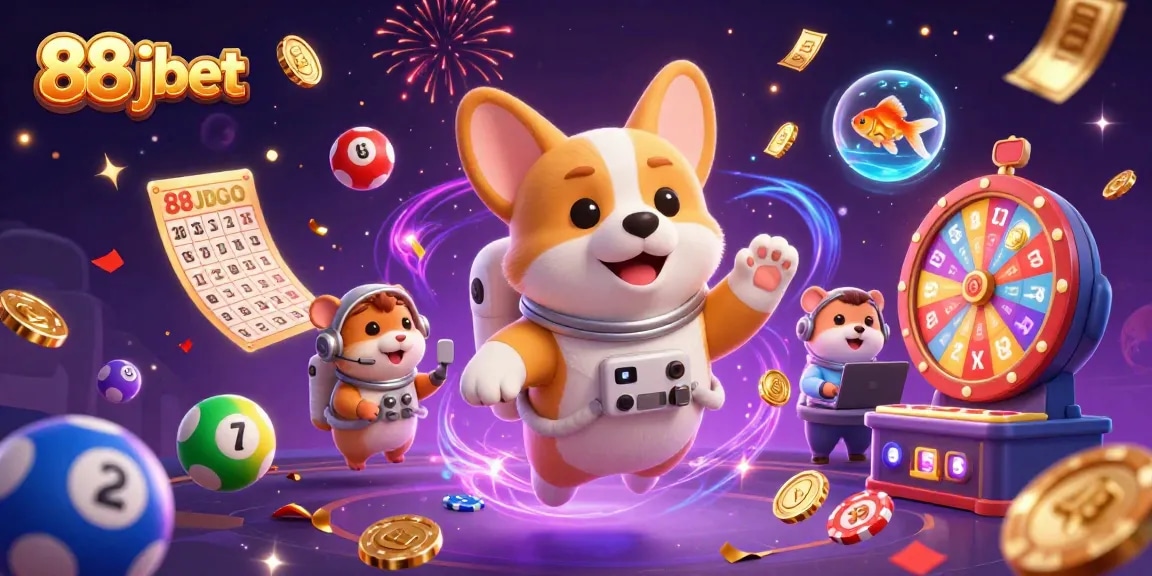 Experience thrilling gameplay with exciting visuals at 88jbet casino featuring animated characters!