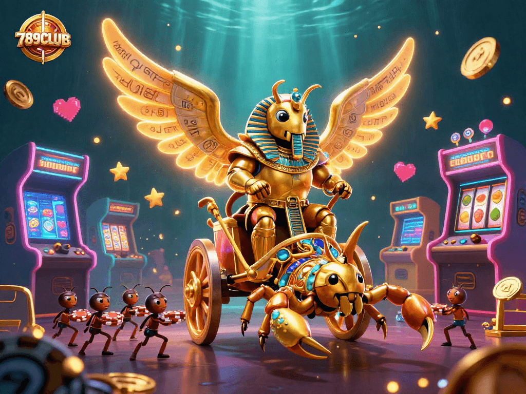 Engage with 789CLUB's vibrant casino scene featuring standout characters and dynamic gaming elements.