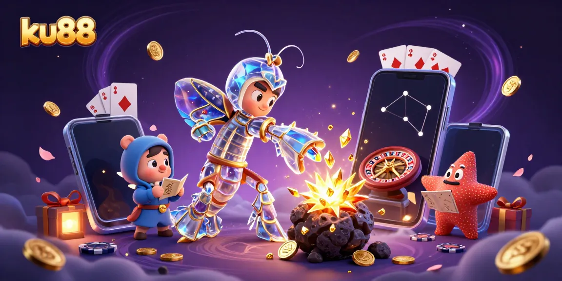 Experience excitement with ku88 as the mantis shrimp battles for jackpots amid casino treasures.