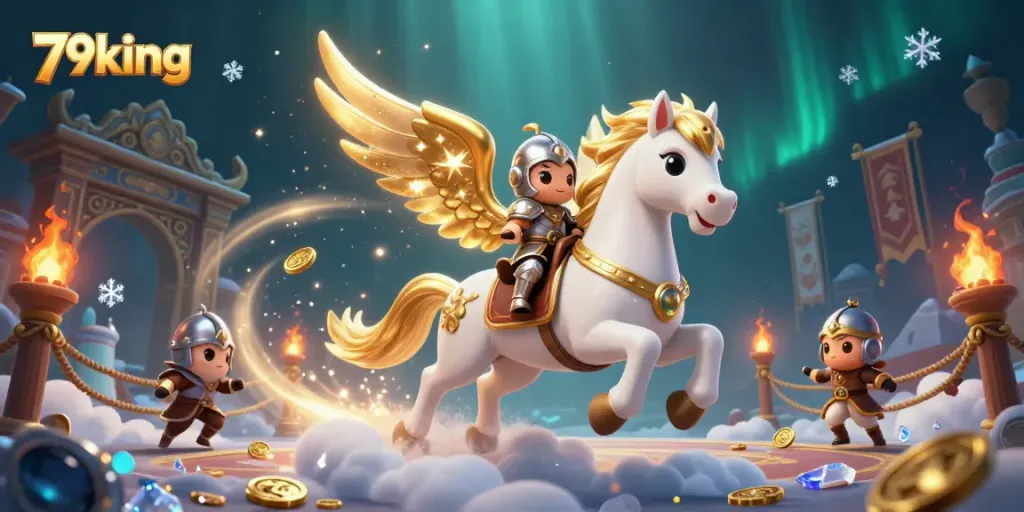 Experience the excitement of gambling with 79king, featuring mystical elements and dazzling visuals.