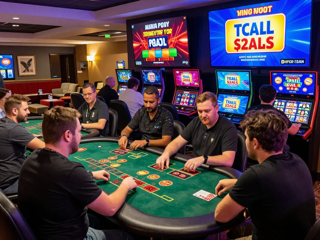 Players enjoying the thrill of RR88 online games in a vibrant digital casino setting.
