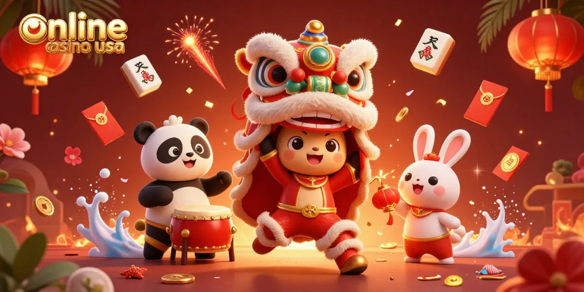 Experience excitement at the online casino usa with lively characters and festive elements.