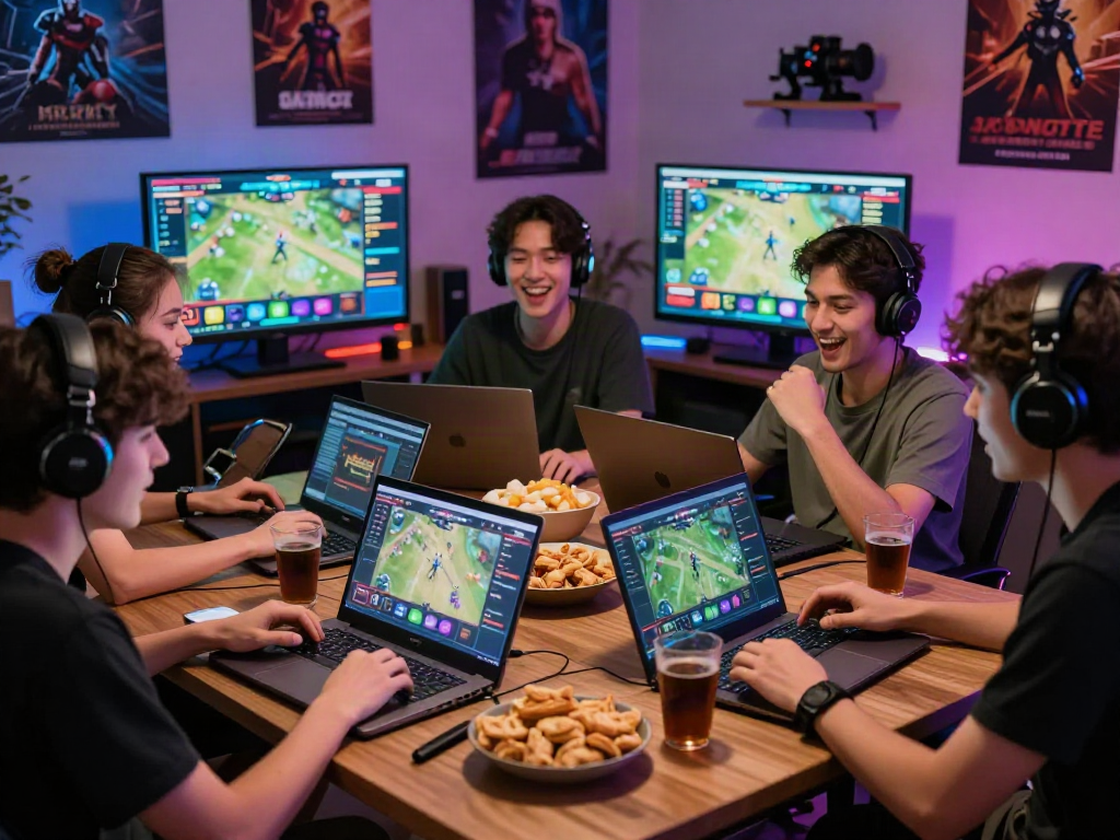 Players immersed in thrilling online betting experience with 먹튀스팟 guiding their choices.