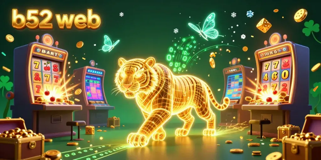 Experience thrilling moments at b52 web with a vivid casino scene filled with energy and excitement.