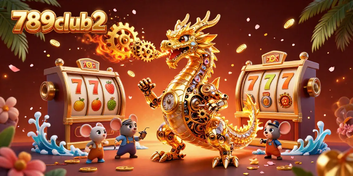 Experience thrilling slots action at 789club2, featuring engaging characters and dynamic casino elements.