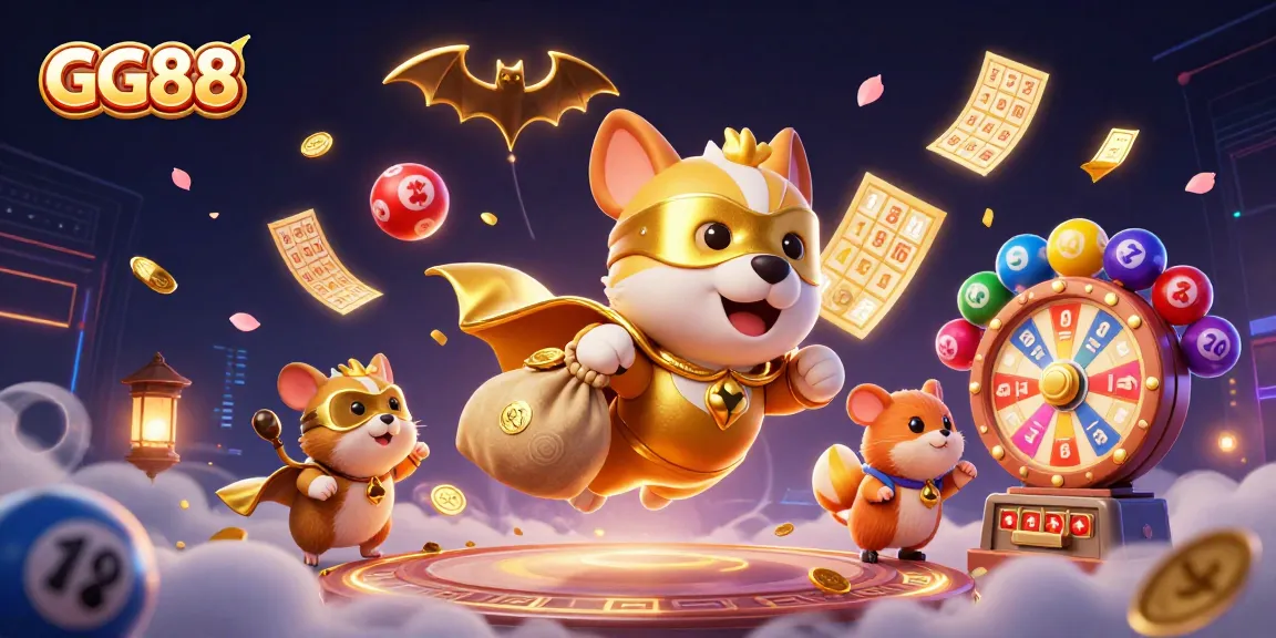 GG88 thrills players with exciting jackpots in a dynamic casino adventure scene.