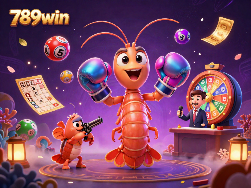Witness the champions of 789win in an exciting casino environment, showcasing vibrant games and thrilling energy.