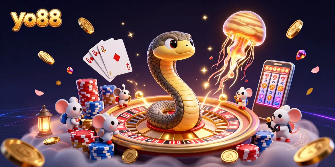 Experience thrilling yo88 gameplay with cosmic elements and vibrant casino action.