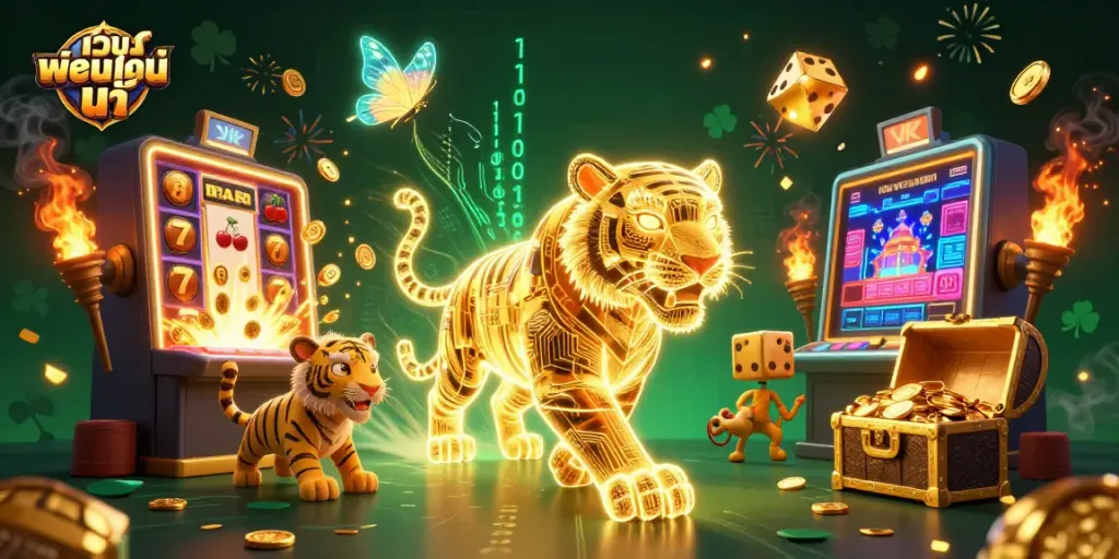 เกมสล็อตออนไลน์ เว็บพนันออนไลน์ แท้ พร้อมโชคดีรอให้ผู้เล่นได้รับรางวัลใหญ่