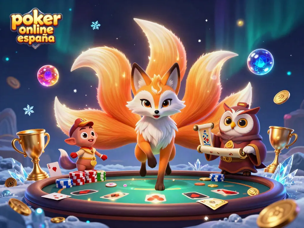 Juega al poker online España con emocionantes elementos en un entorno mágico y dinámico.