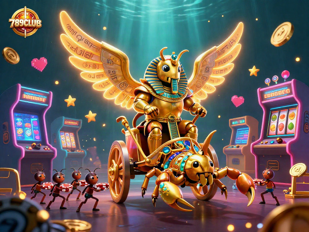 Engage with 789CLUB's vibrant casino scene featuring standout characters and dynamic gaming elements.