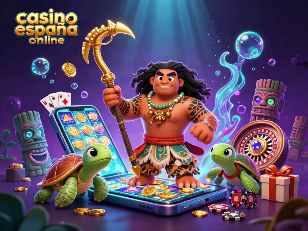 Juega en casino España online con un emocionante entorno de póker y tragamonedas, repleto de acción.