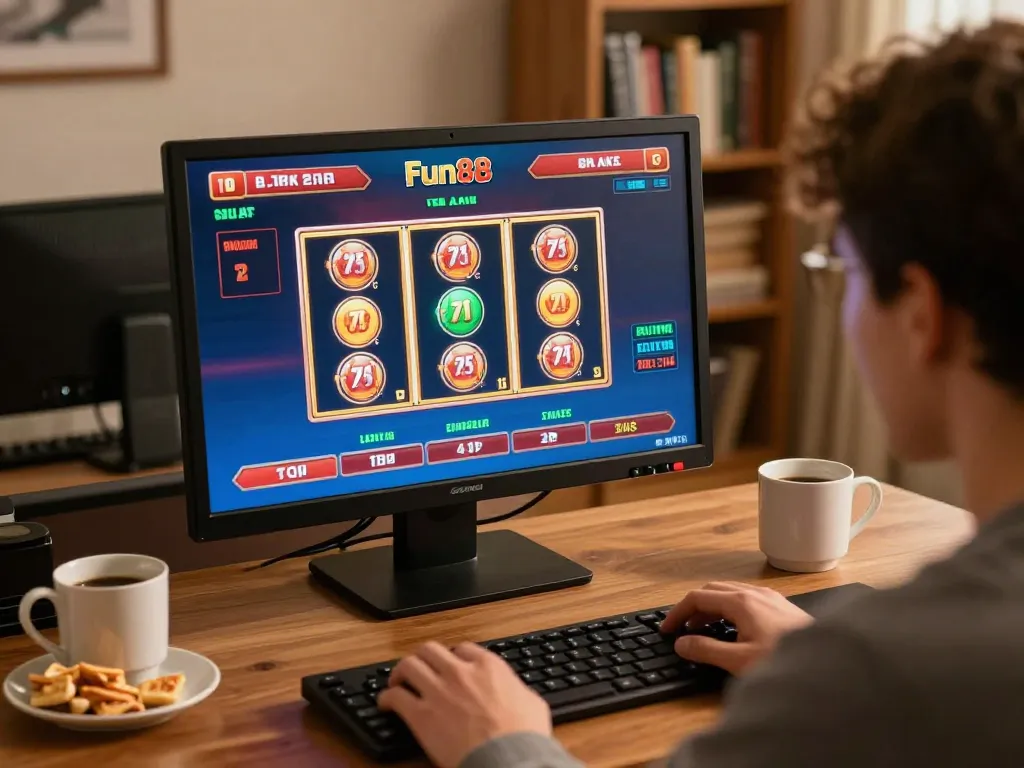 Experience fun88 gaming online with engaging casino action from a cozy home setup.