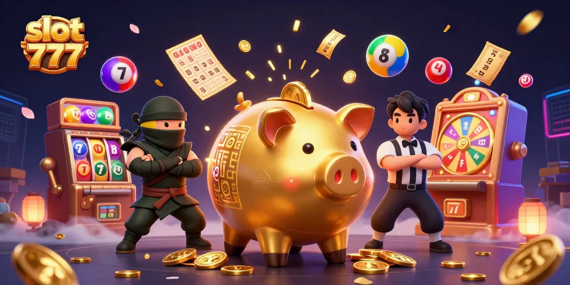 Experience the thrill of slot 777 action with animated characters and vibrant game elements.