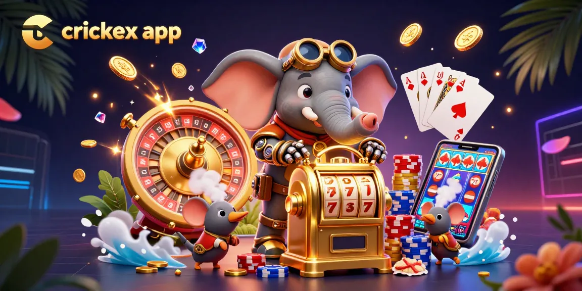 Spinning the crickex app slot reels offers exciting casino gaming experiences!