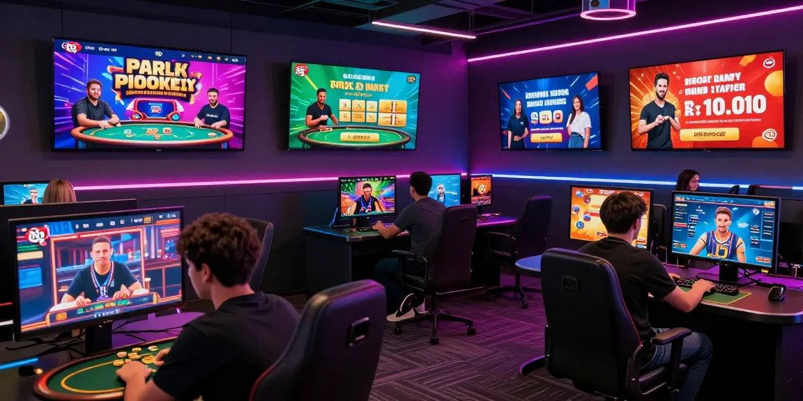 Dynamic gaming scene with players enjoying XX88 online casino games.