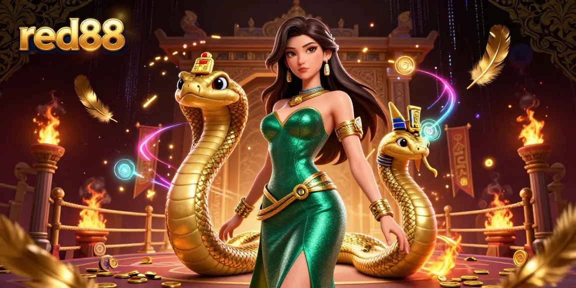 Experience thrilling gaming at red88 with enticing casino elements and vibrant visuals.