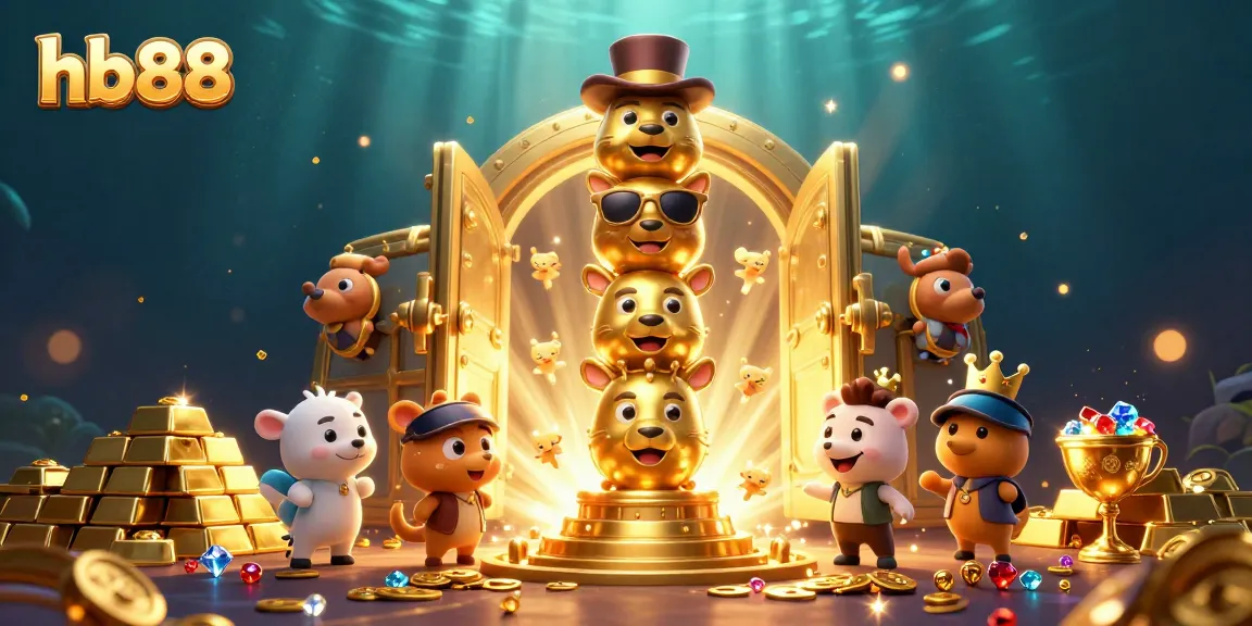 Experience the thrilling world of hb88 with captivating golden treasures and casinos