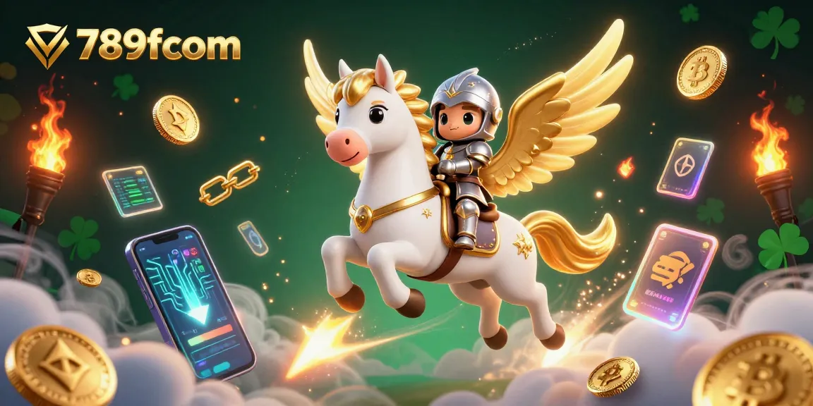 Experience thrilling gameplay with 789fcom's vibrant 3D casino visuals featuring crypto elements.