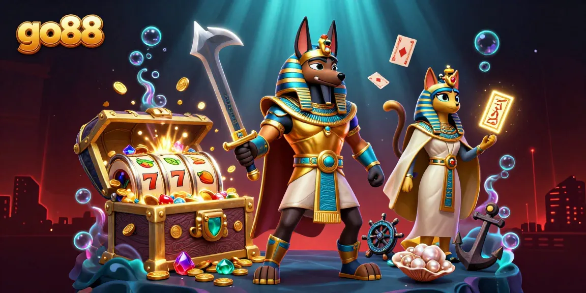 Engage at go88 with exciting slot reels and dazzling treasure in a dynamic gaming adventure.