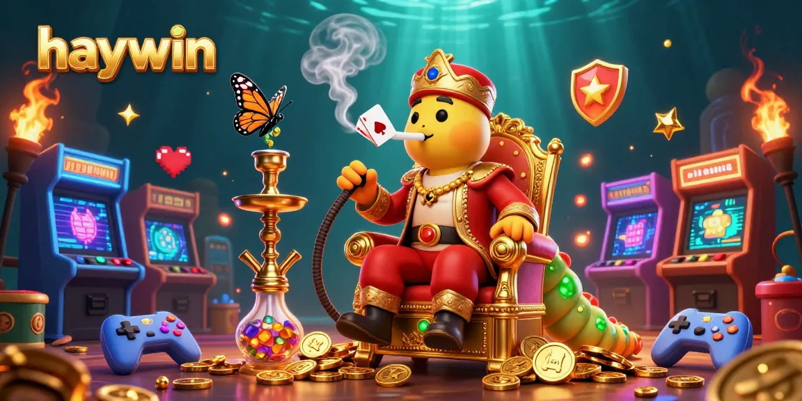 Experience thrilling gameplay at haywin with poker hand symbols and vibrant casino elements.