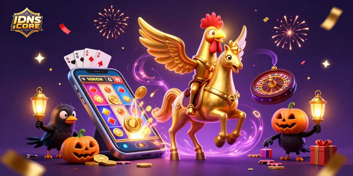 Experience thrilling jackpots and vibrant gameplay at IDNSCORE with an exciting casino scene.