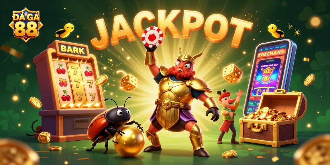 Experience the thrill of ĐÁ GÀ 88 live action with dynamic characters and vibrant casino elements.