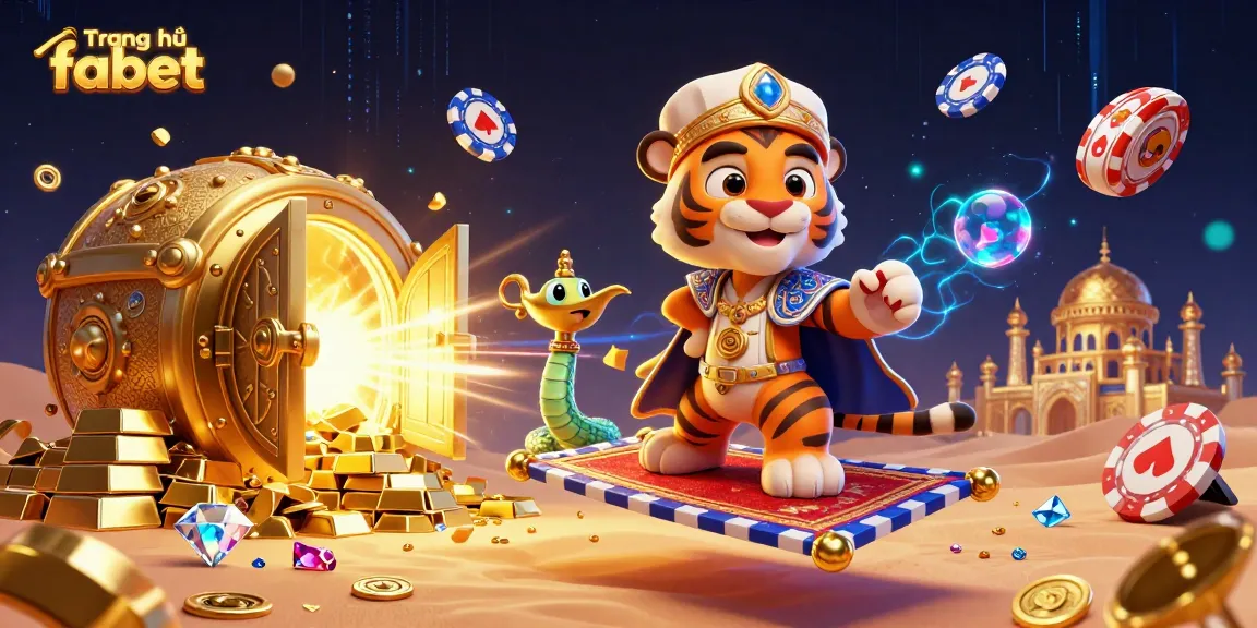 Experience the magic of Trang chủ fabet with exciting slot elements and vibrant casino art