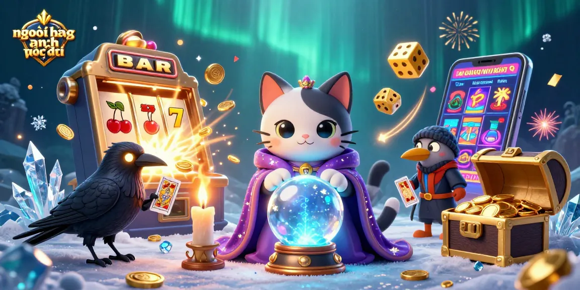 Experience ngoại hạng anh trực tiếp as luck meets the magic of casino-themed action in this vibrant scene.