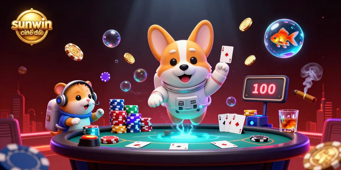 Experience the thrill of gaming with sunwin chính thức in a dynamic space casino scene.