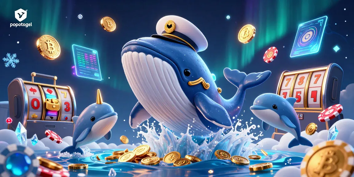 Experience popotogel with immersive slot games featuring whales, dolphins, and crypto coins.