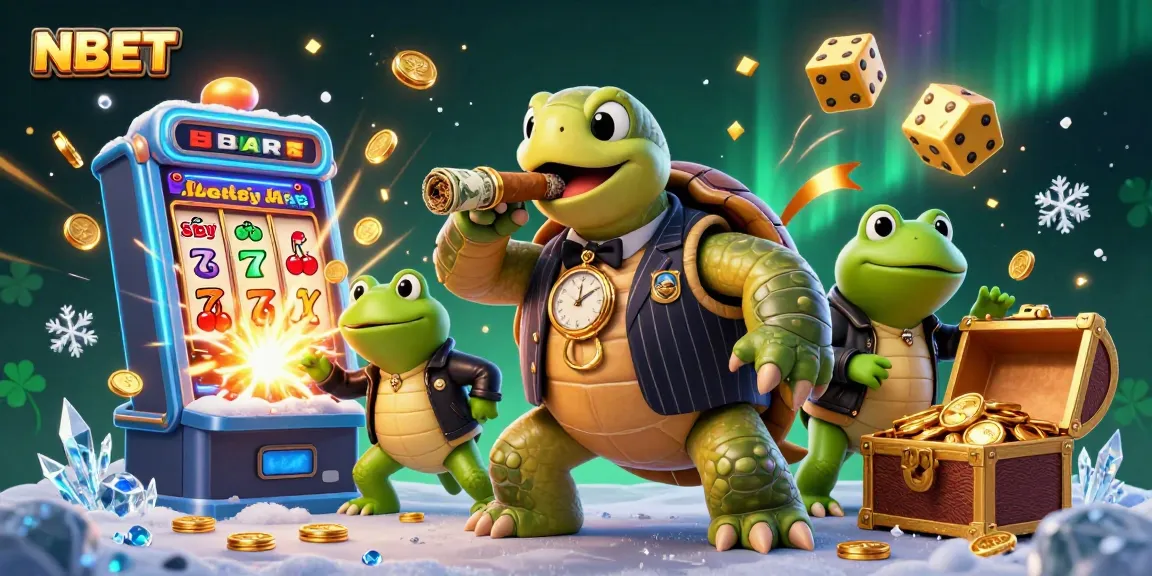 Experience thrilling gameplay with NBET's colorful slots and animated characters in an immersive casino world.
