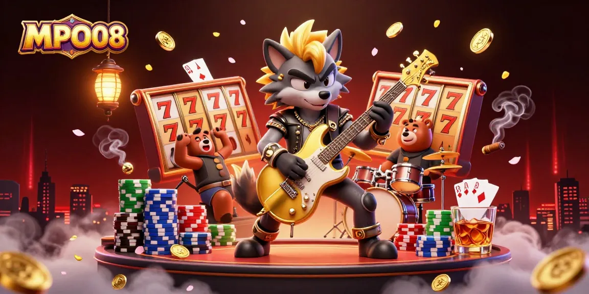 Experience winning spins at MPO08, with a rock star atmosphere full of dynamic gaming elements.
