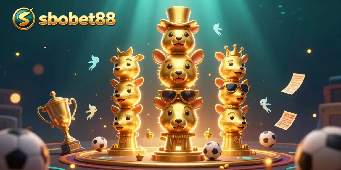 Bet on sbobet88 with vibrant sports-themed illustration showcasing dynamic betting action.