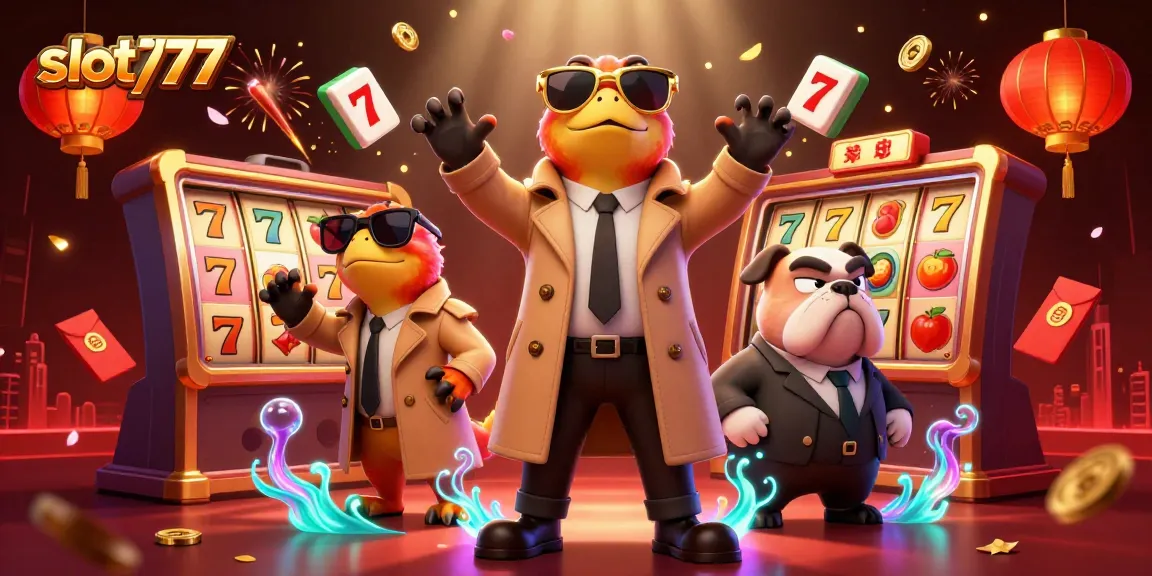 Spin to win big on slot777 with raptors sneaking into a VIP casino lounge!