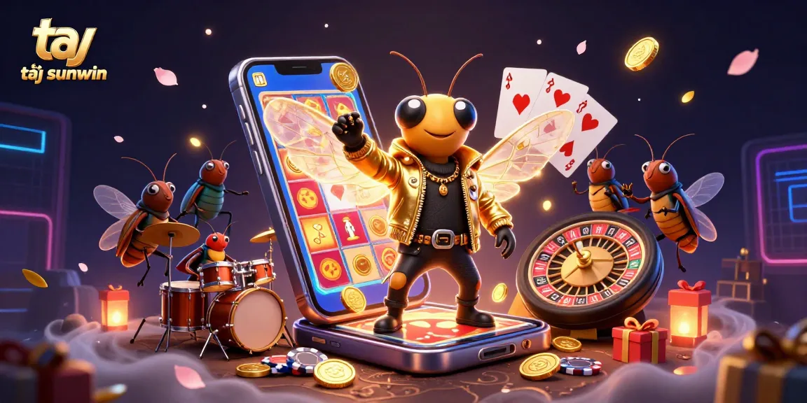 Engage in vibrant slot games at tại sunwin with a lively 3D casino performance scene