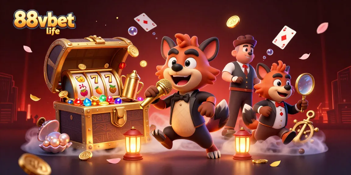Nội dung vui nhộn từ 88vbet life với hyena biểu diễn trong câu lạc bộ sòng bạc